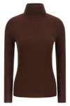 the fabiana filippi turtleneck redefines the concept of knitwear through a tight