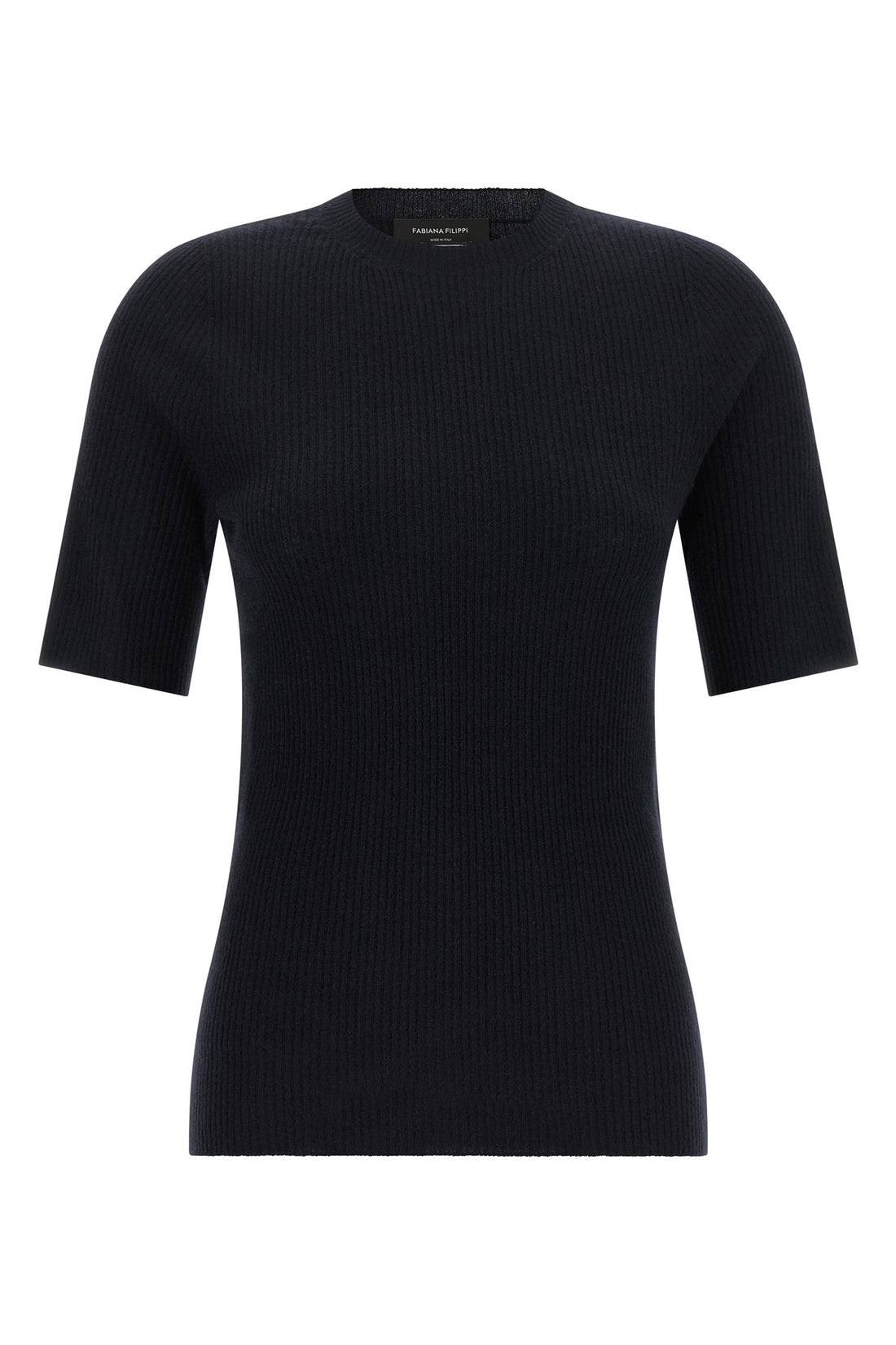 FABIANA FILIPPI 40 the fabiana filippi knitted t-shirt redefines the concept of essentiality throug