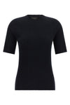the fabiana filippi knitted t-shirt redefines the concept of essentiality throug