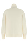 the fabiana filippi sweater sets a new standard in knitwear through a relaxed si