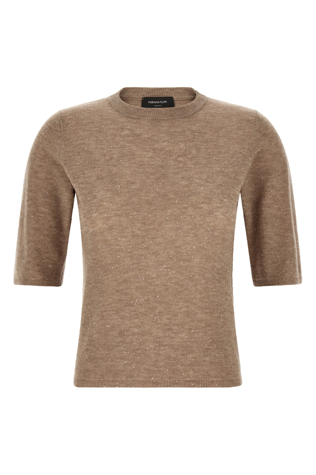 FABIANA FILIPPI 38 the fabiana filippi t-shirt redefines the concept of essential knitwear through