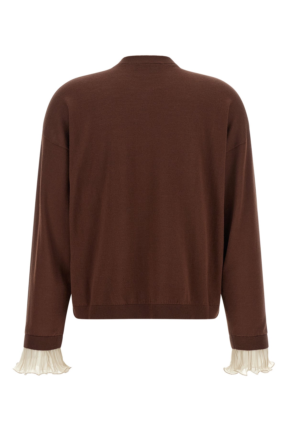 the fabiana filippi jersey reinterprets the classic crewneck design through a so