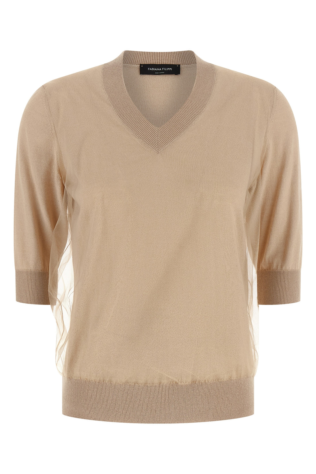 FABIANA FILIPPI 40 virgin wool and cotton blend sweater