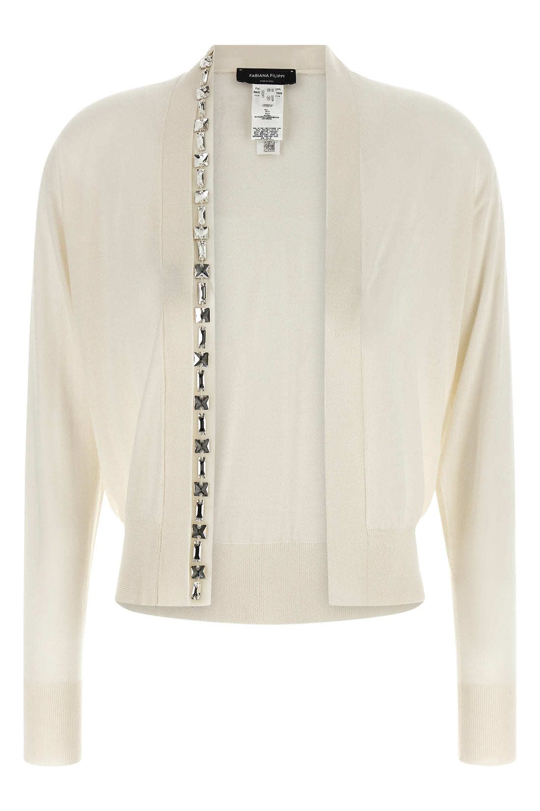 FABIANA FILIPPI 44 cardigan in light cashmere and silk blend