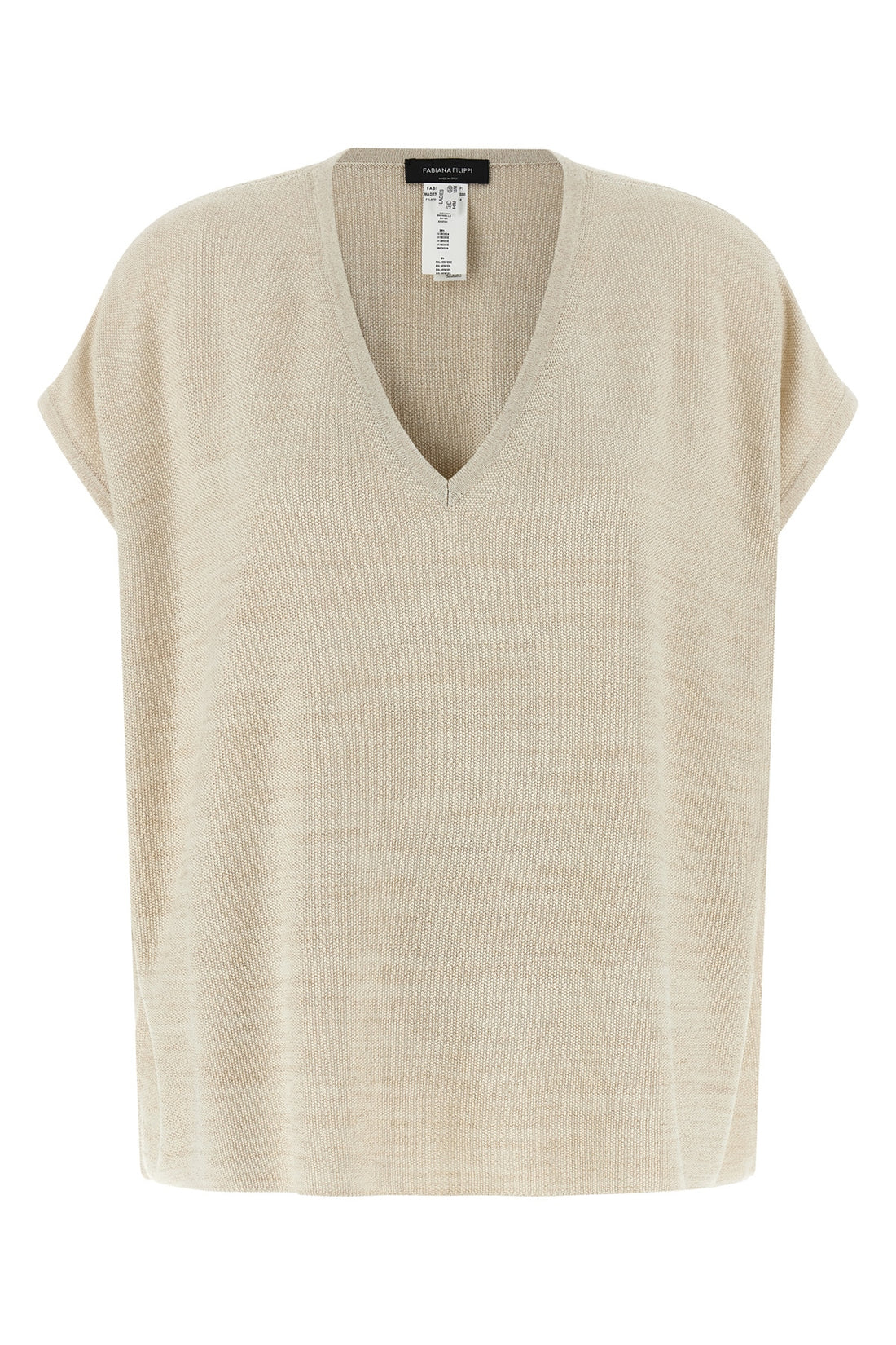 FABIANA FILIPPI 38 cotton and viscose blend sweater woven