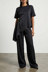 madea silk twill top