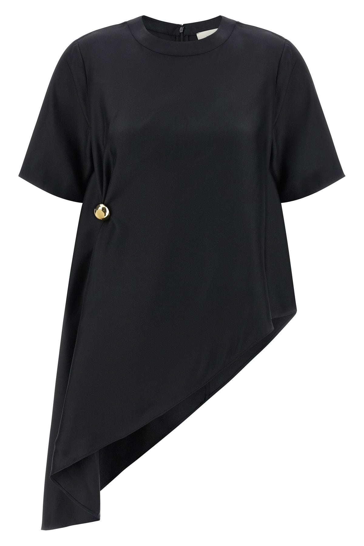 madea silk twill top