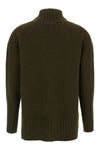 knitted cashmere and cotton sweater