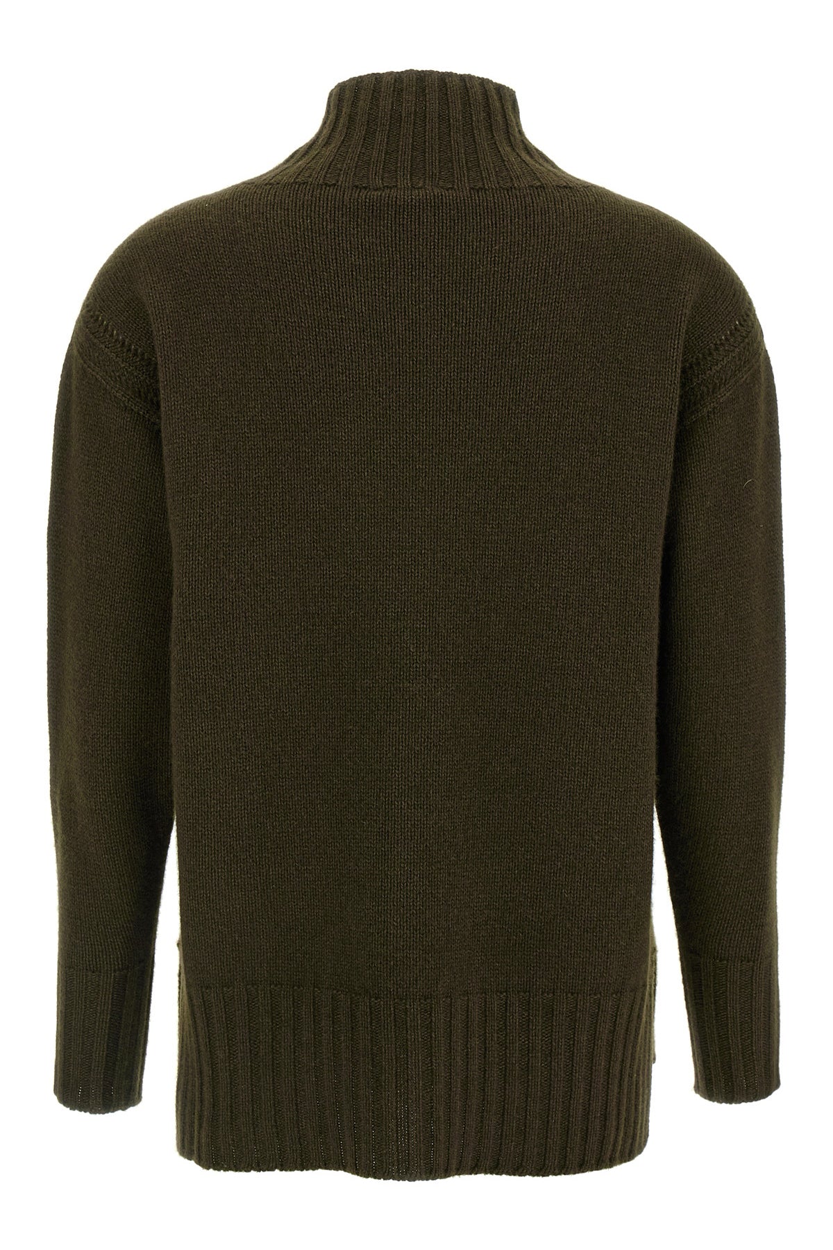 knitted cashmere and cotton sweater