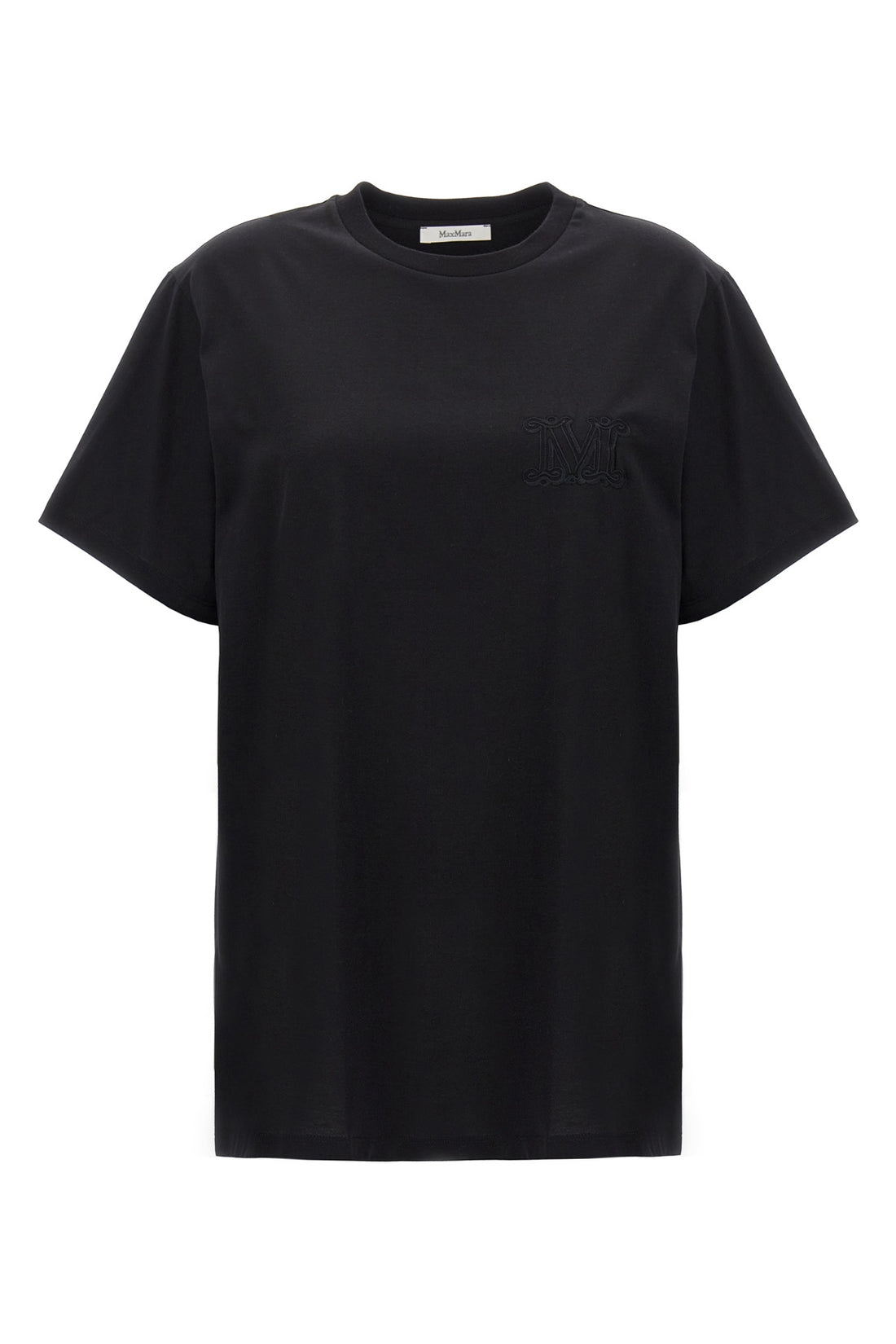 MAX MARA XS mango cotton crew neck t-shirt