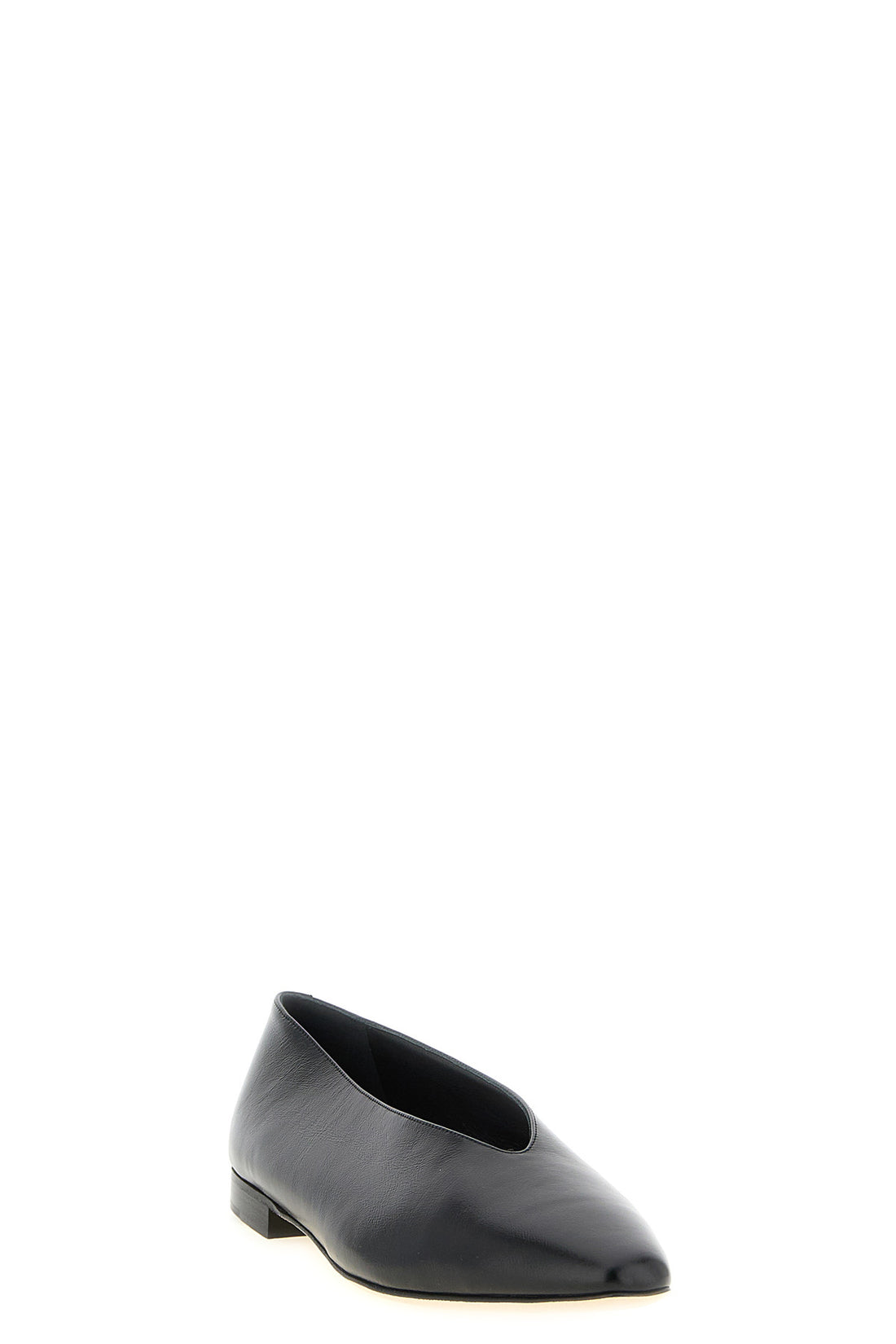 JIMMY CHOO 36 jimmy choo margot ballet flats are defined by a tapered silhouette and a deep