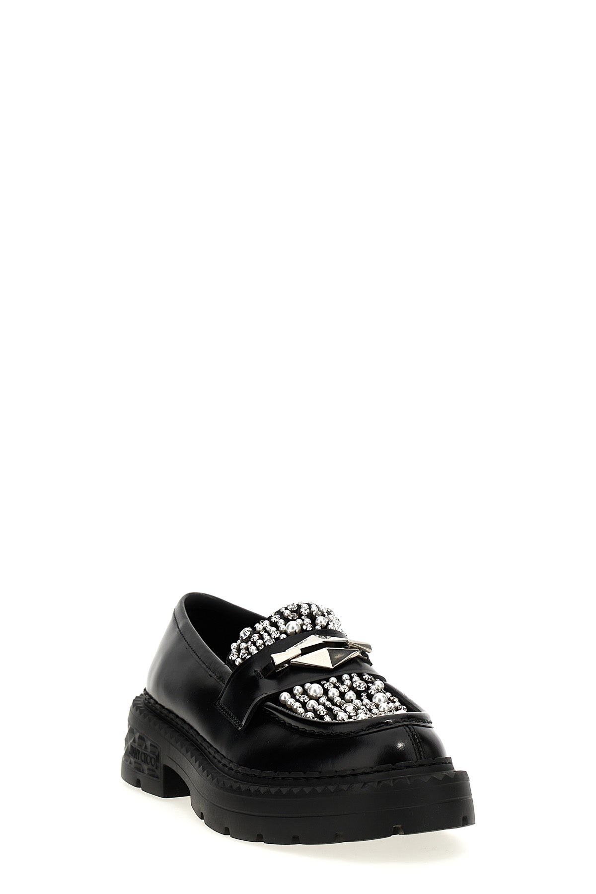 marlow diamond leather loafers