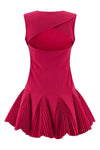 marlyn crêpe mini dress