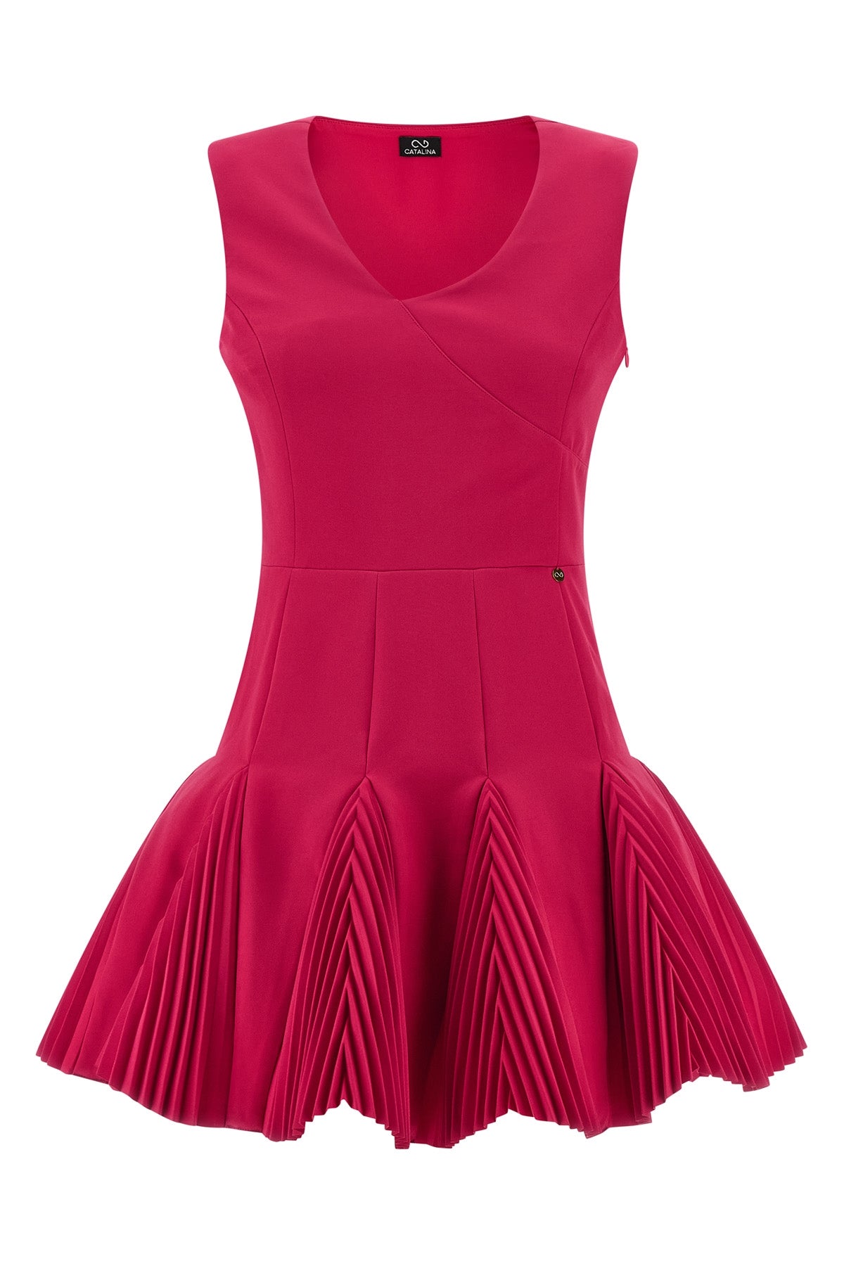 marlyn crêpe mini dress