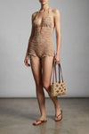 matilde semi-transparent stretch tulle jumpsuit handmade