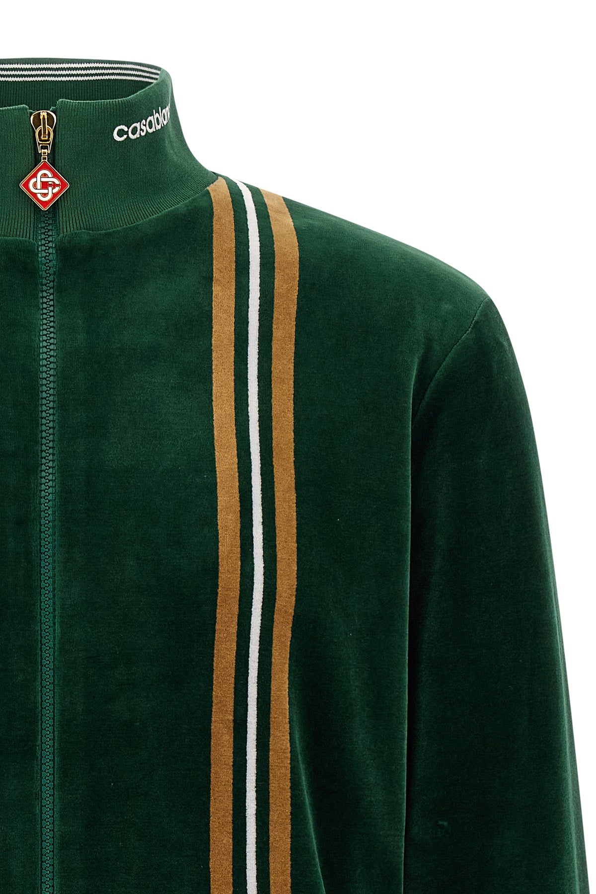 the casablanca cotton velvet sweatshirt