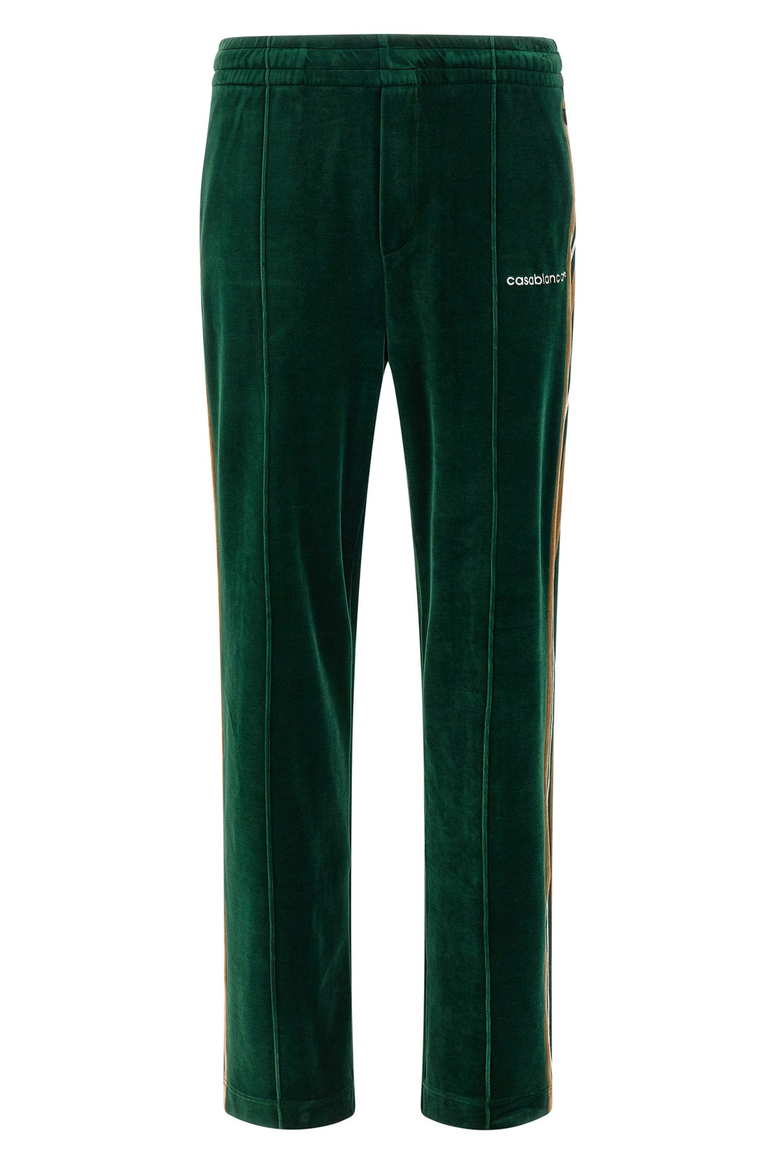 CASABLANCA L casablanca velour soft cotton velvet track pants