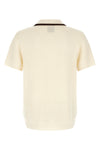 the casablanca waffle stitch polo shirt
