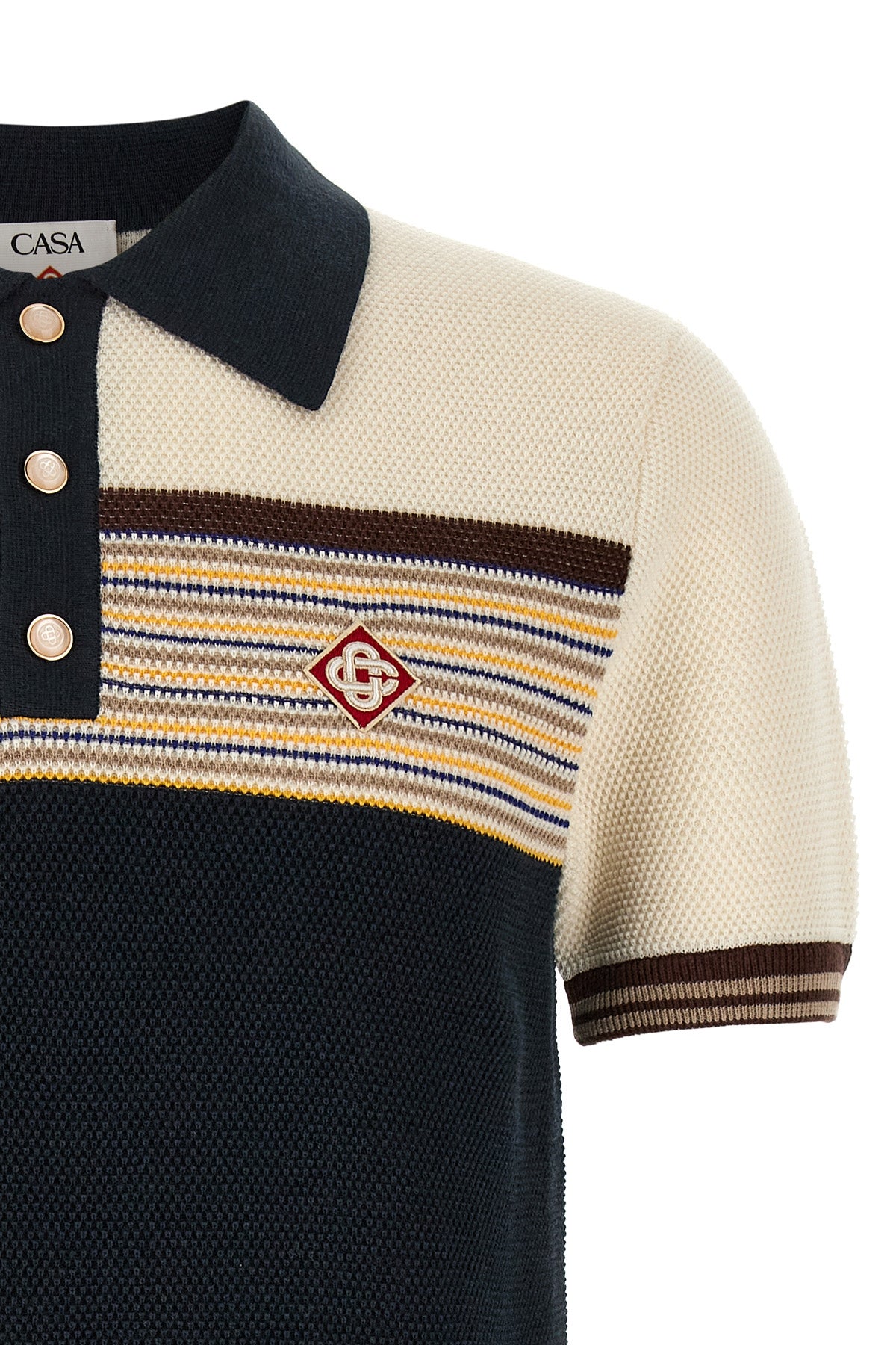 the casablanca café culture polo shirt