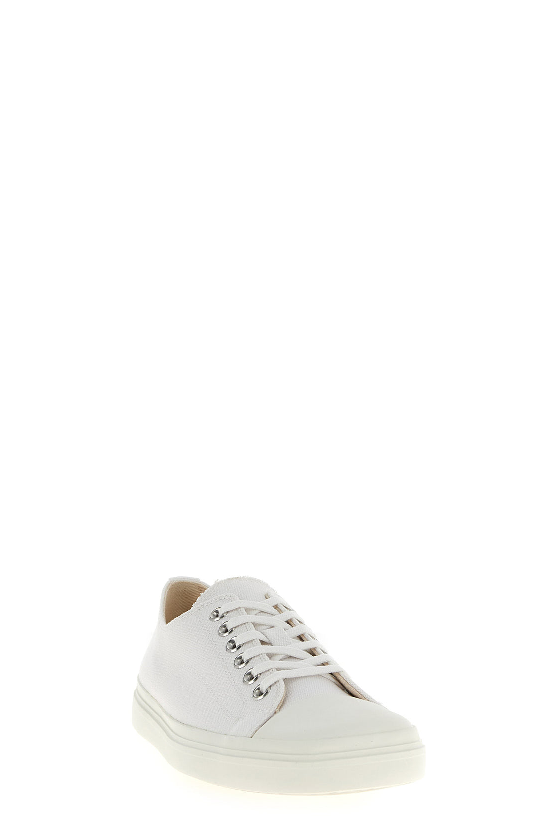 MOSCHINO 41 edge sneakers in vulcanized canvas