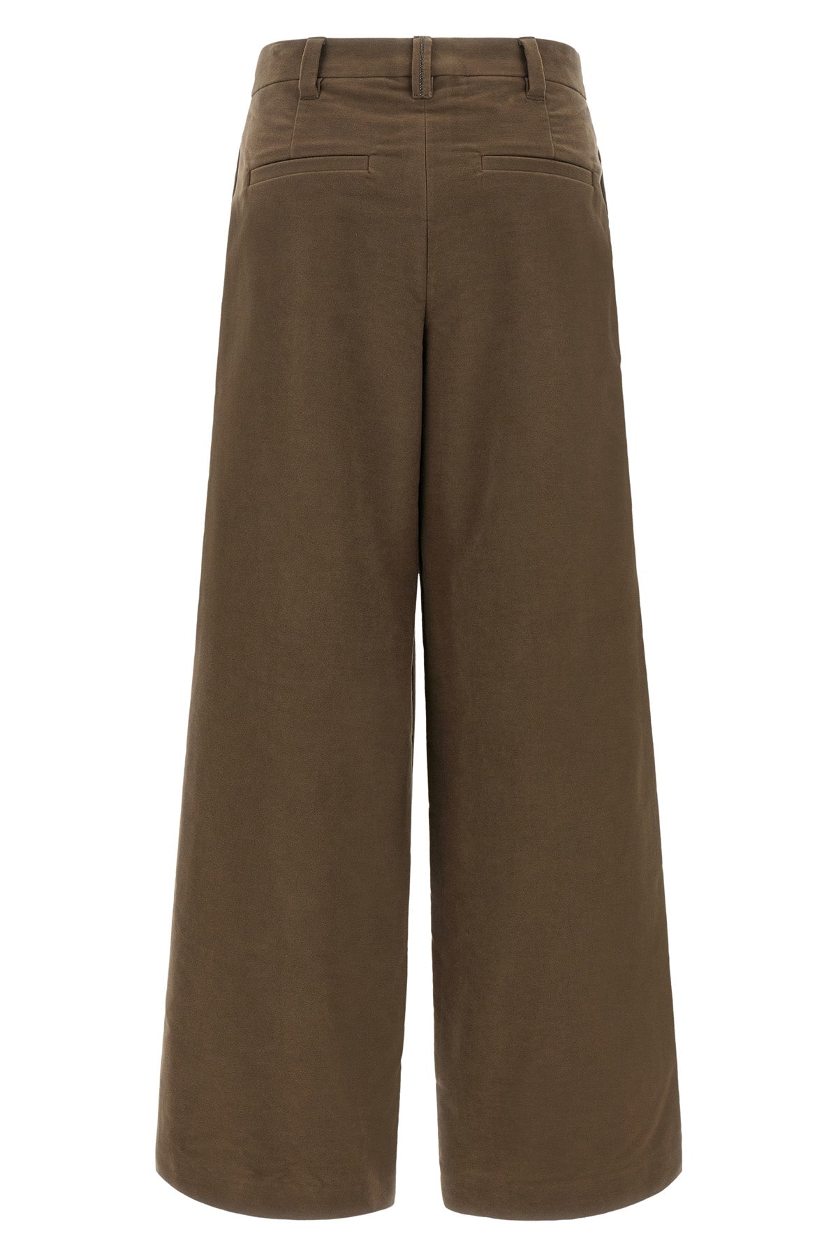 brunello cucinelli cotton fustian trousers redefine everyday elegance through la