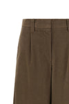 brunello cucinelli cotton fustian trousers redefine everyday elegance through la
