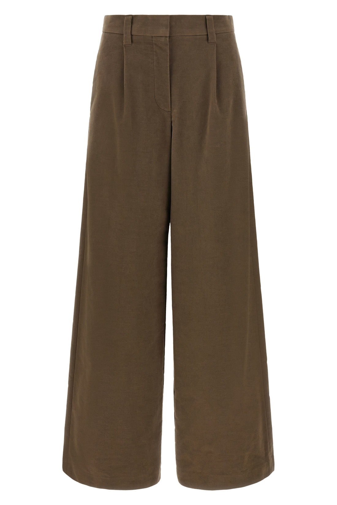 BRUNELLO CUCINELLI 38 brunello cucinelli cotton fustian trousers redefine everyday elegance through la