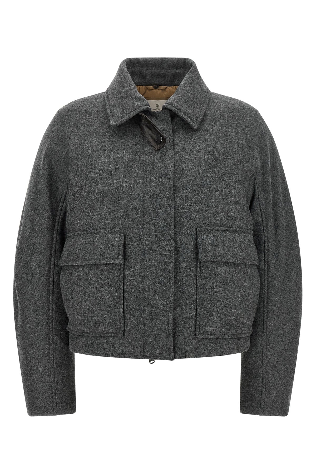 brunello cucinellis jacket redefines winter outerwear through a precise crop si