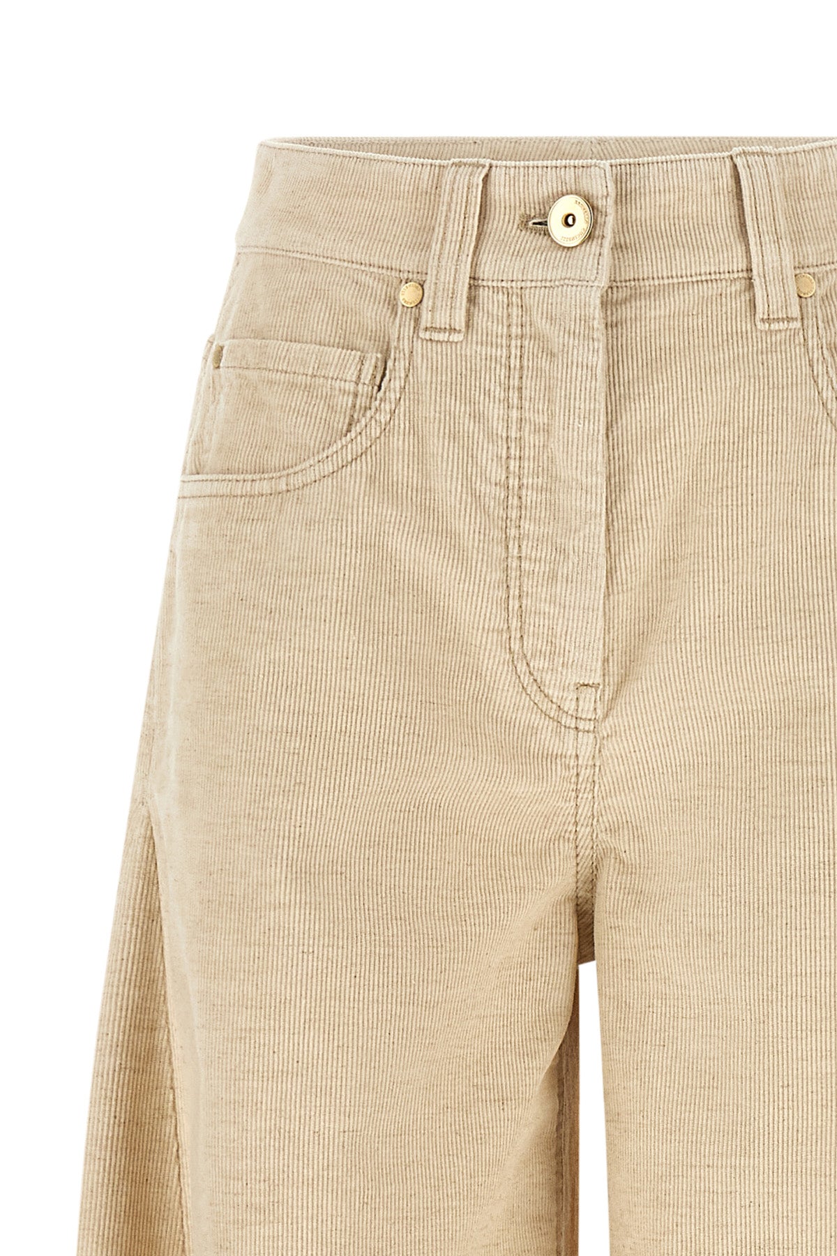 brunello cucinelli corduroy trousers redefine everyday elegance through a loose