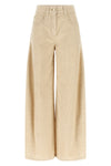 brunello cucinelli corduroy trousers redefine everyday elegance through a loose