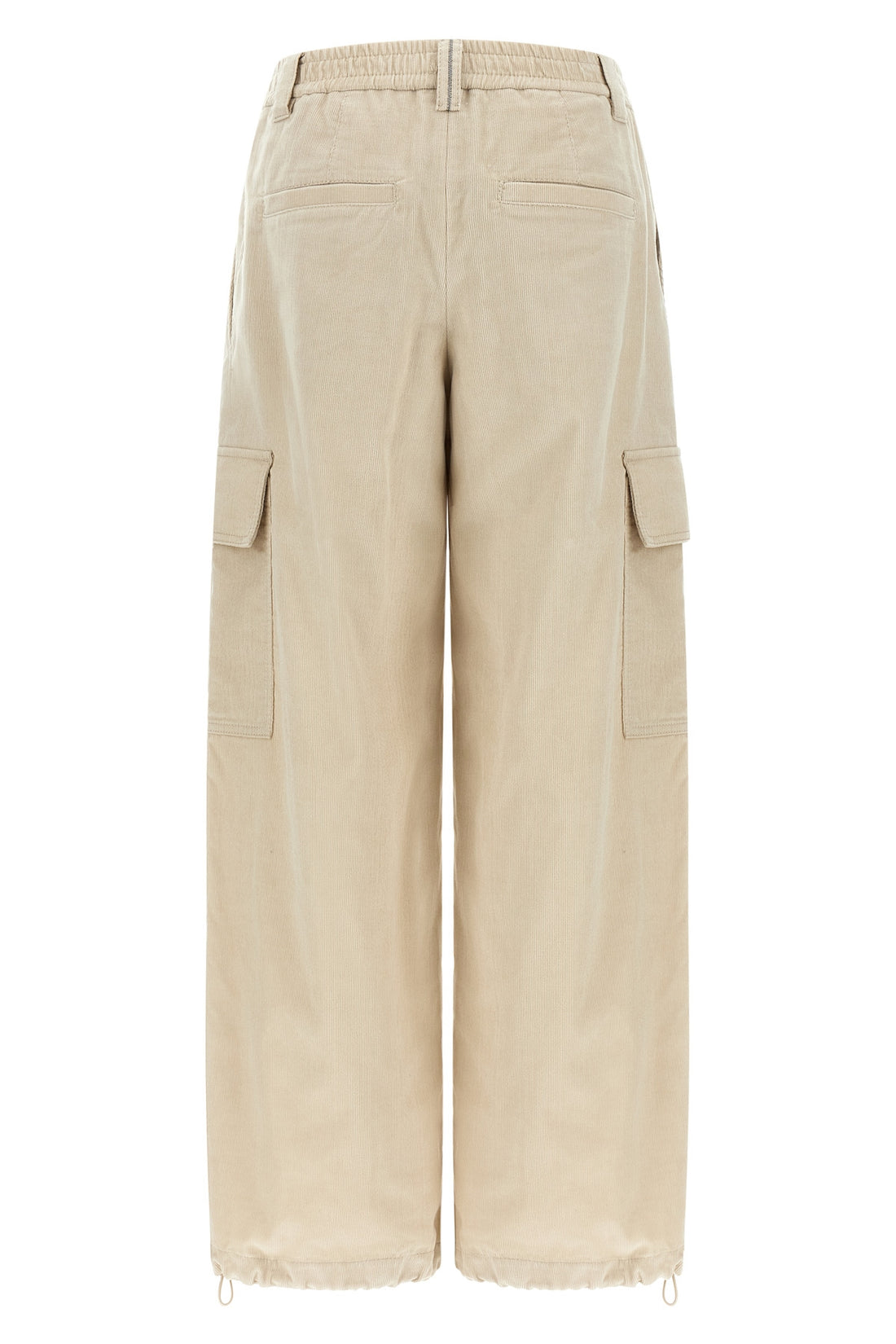 BRUNELLO CUCINELLI 34 brunello cucinelli baggy cargo trousers redefine the concept of everyday cloth