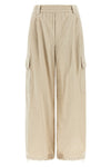 brunello cucinelli baggy cargo trousers redefine the concept of everyday cloth