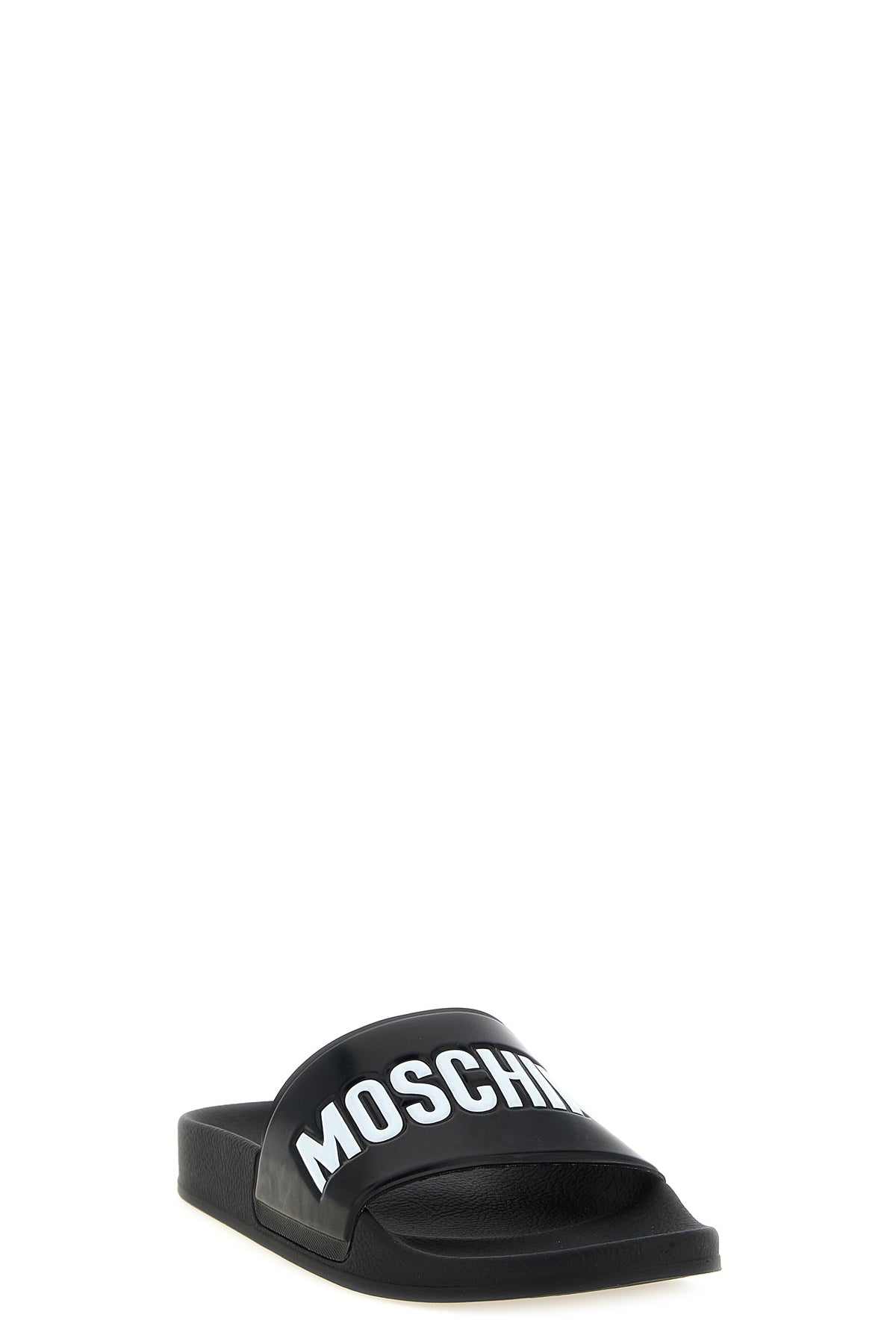 the moschino pool slide sandal