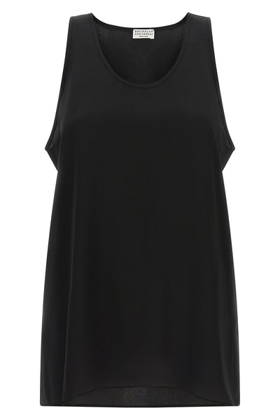 the brunello cucinelli top defines an essential aesthetic through an impeccable