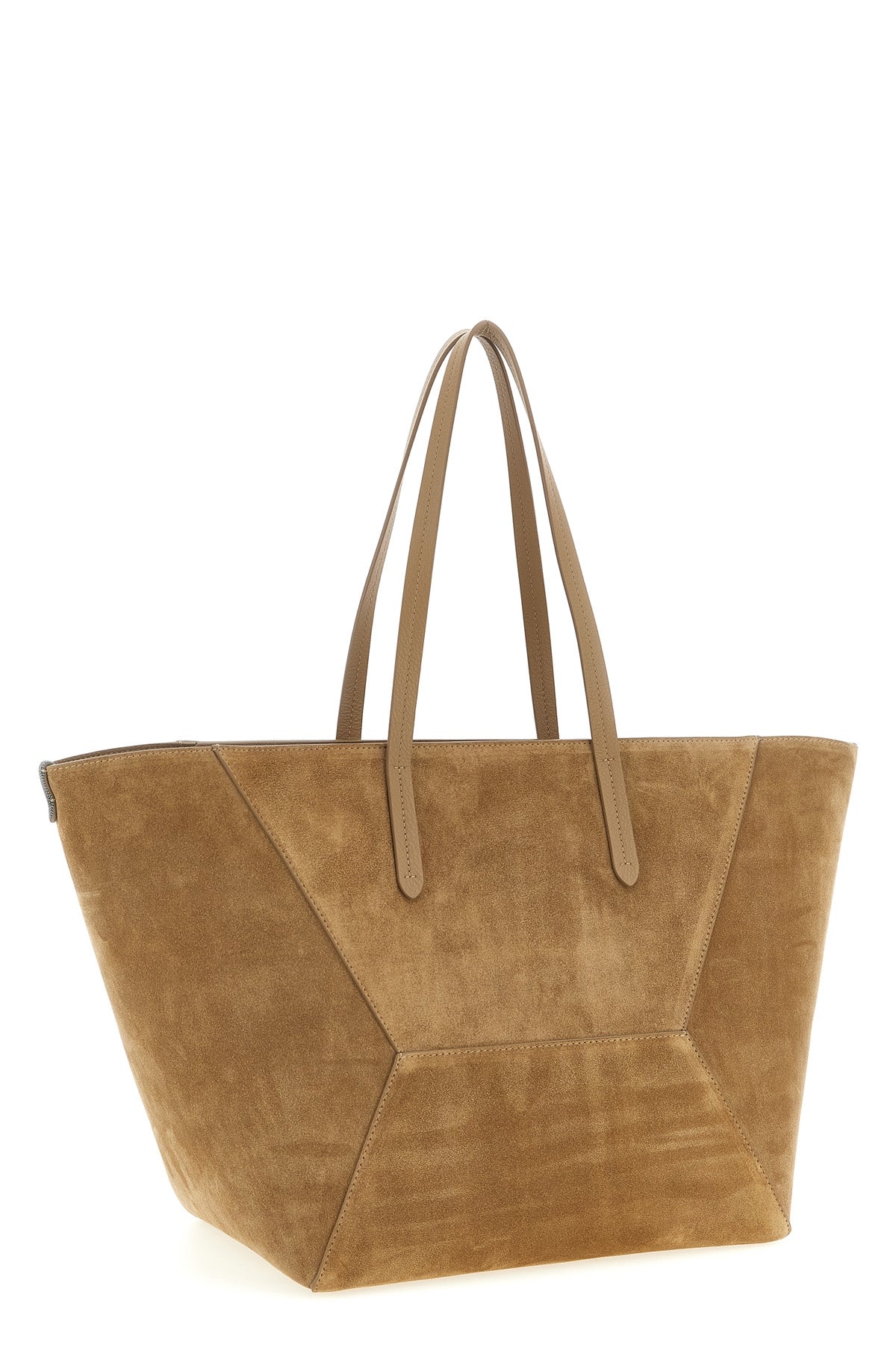 maxi bc duo suede shoulder bag