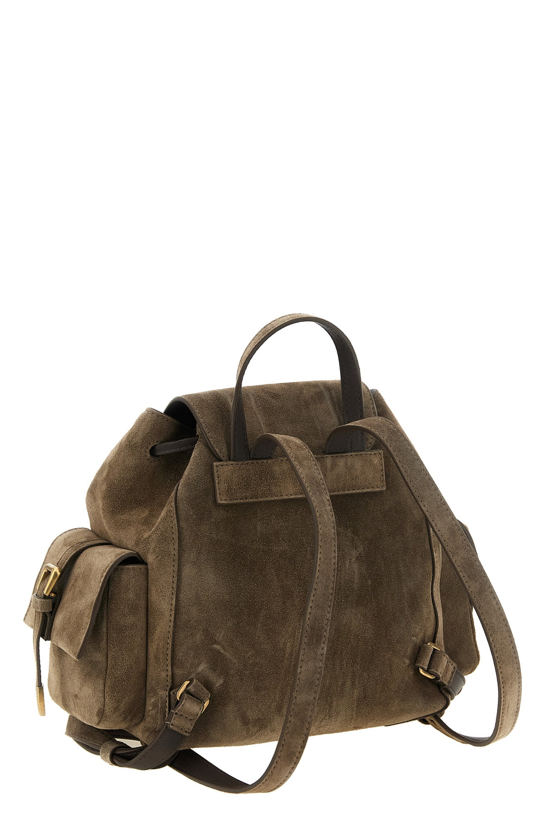 BRUNELLO CUCINELLI OS the brunello cucinelli sartorial backpack in fine suede stands out for its sof