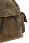 the brunello cucinelli sartorial backpack in fine suede stands out for its sof