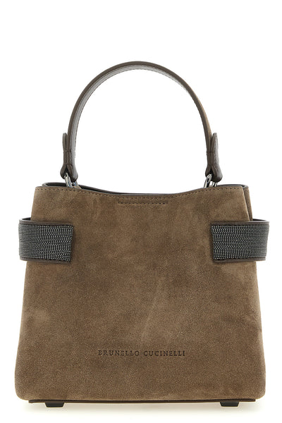 small essence suede handbag