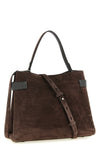 large essence suede handbag