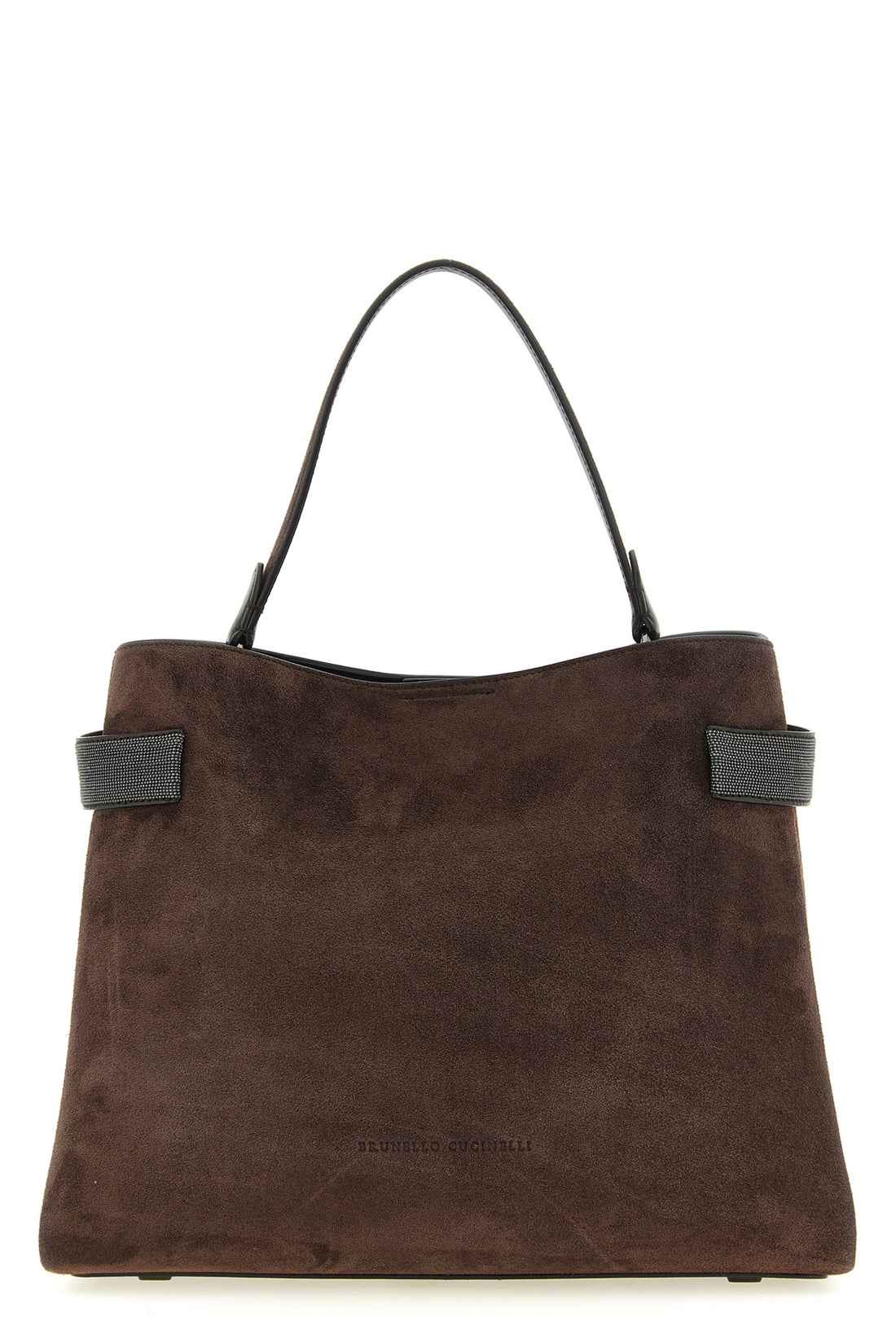 BRUNELLO CUCINELLI OS large essence suede handbag