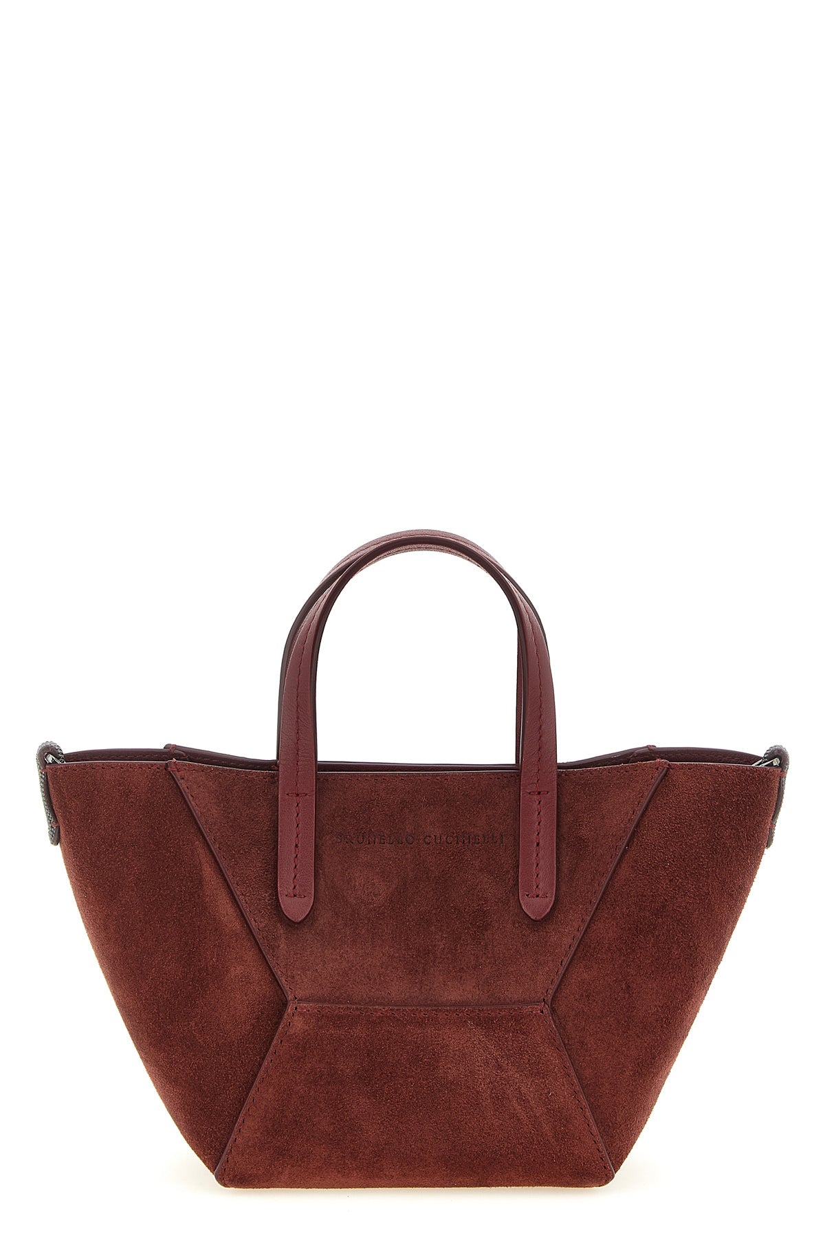 bc duo mini suede handbag