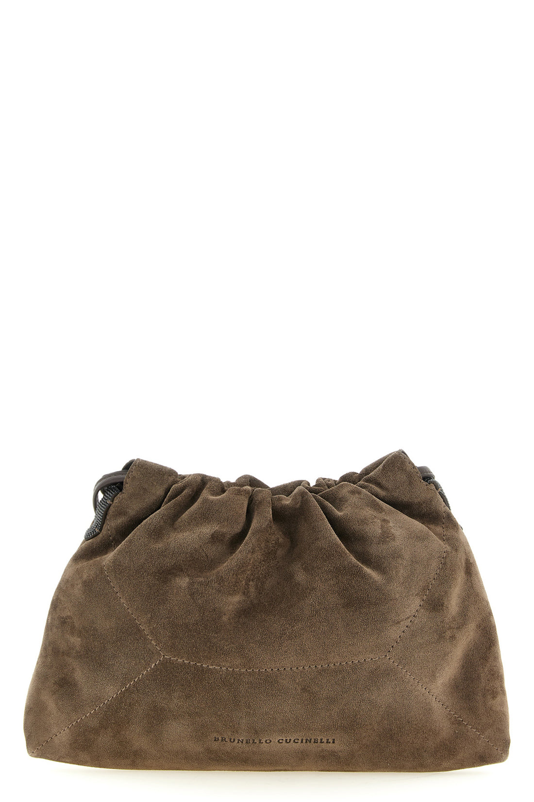BRUNELLO CUCINELLI OS bc duo suede pouch