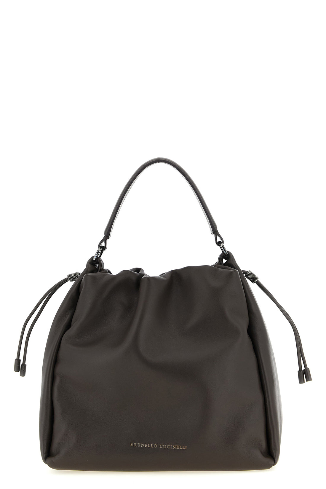 BRUNELLO CUCINELLI OS bucket mellow bucket bag in soft leather
