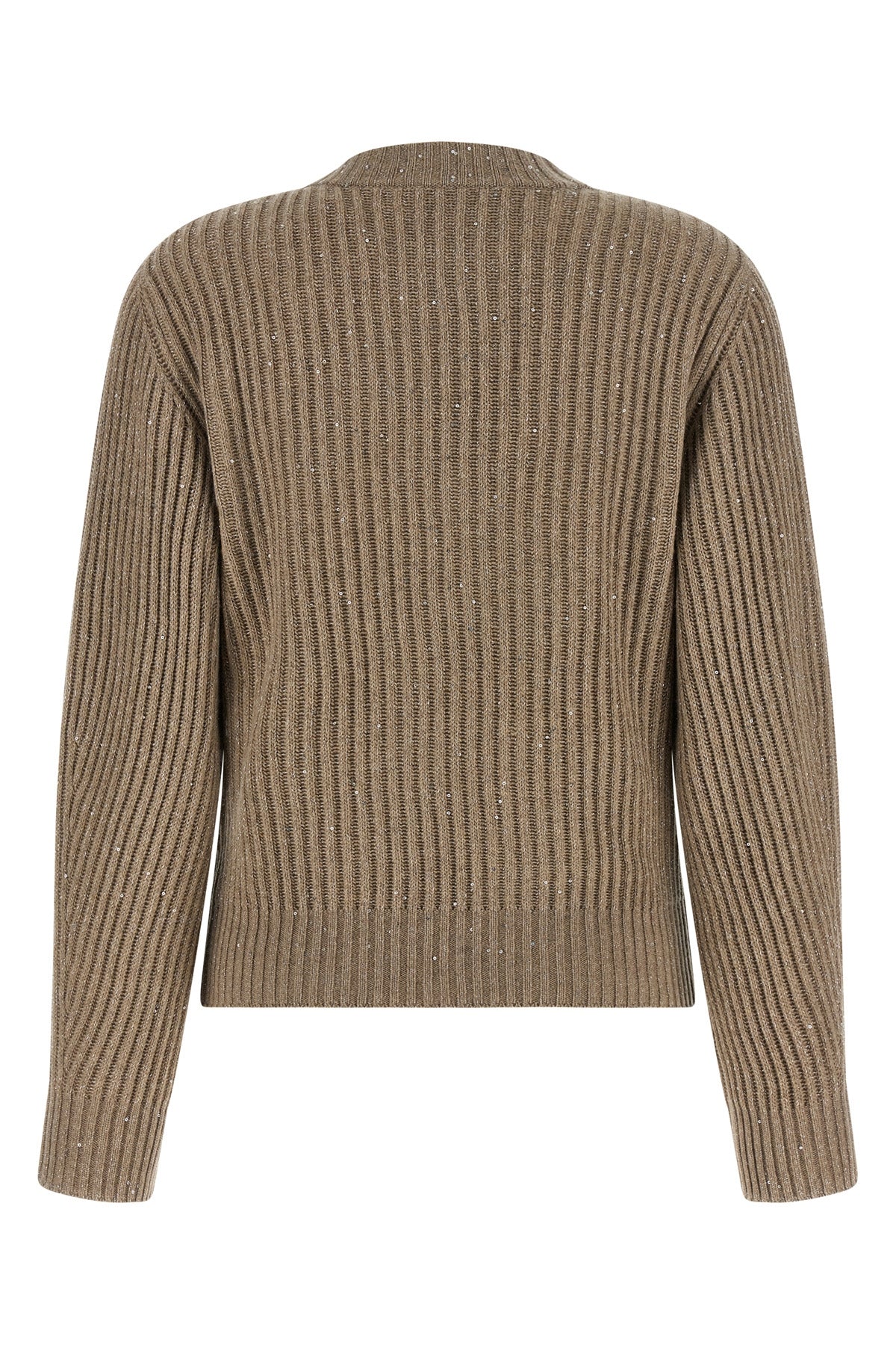 sparkling cashmere and wool blend sweater