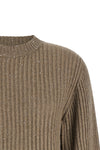 sparkling cashmere and wool blend sweater