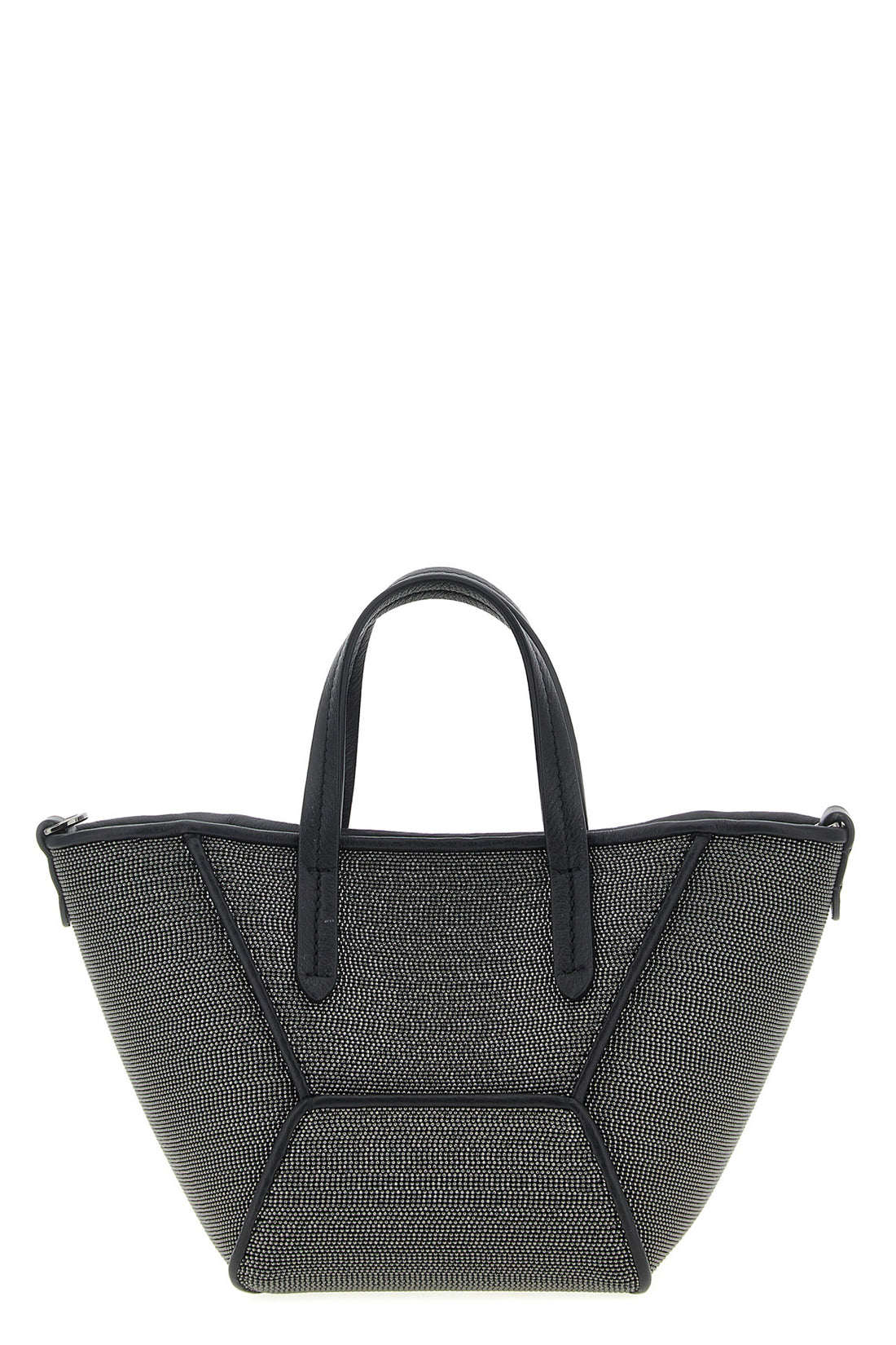 BRUNELLO CUCINELLI OS bc duo mini precious leather handbag