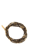 the brunello cucinelli wrap wraparound bracelet expresses a material elegance