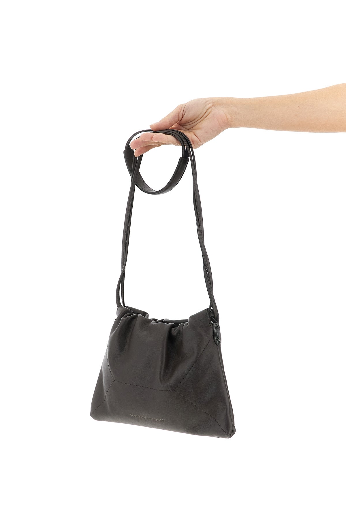calf leather bc duo pouch