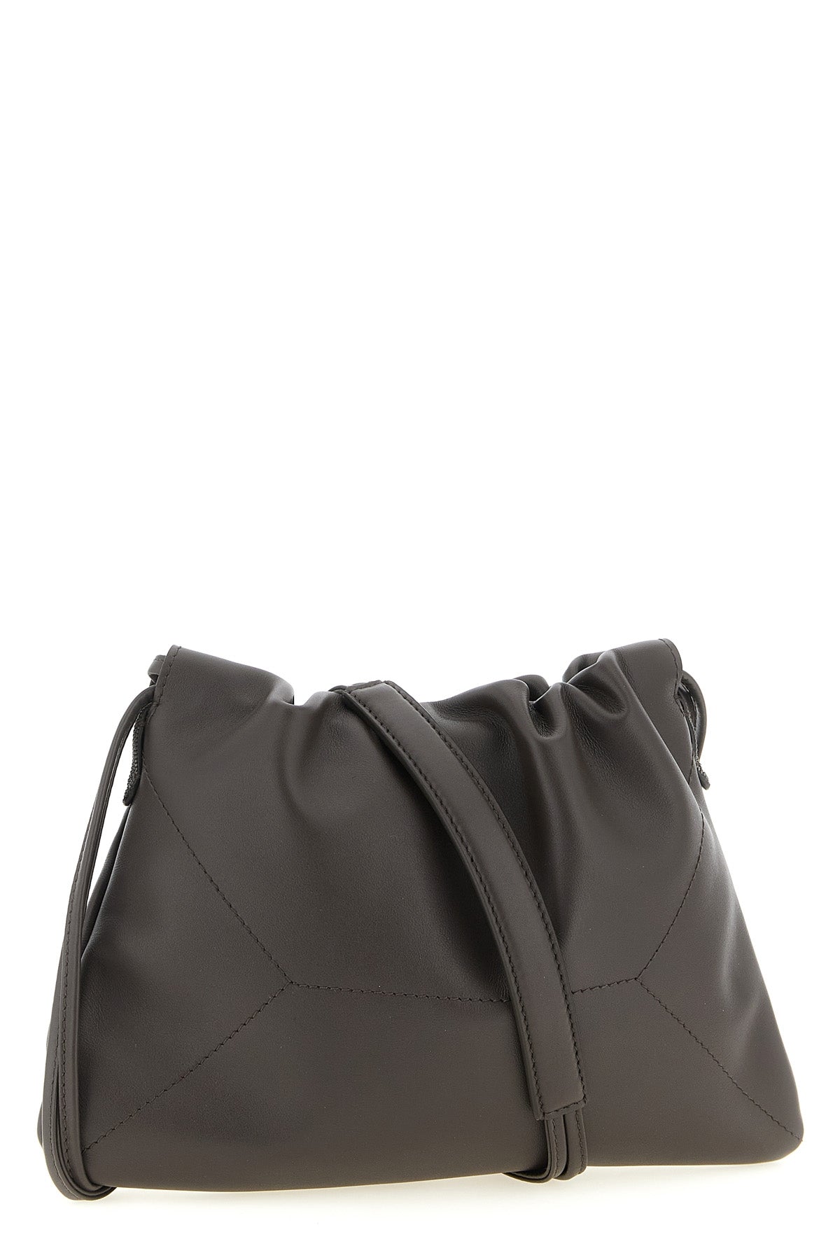 calf leather bc duo pouch