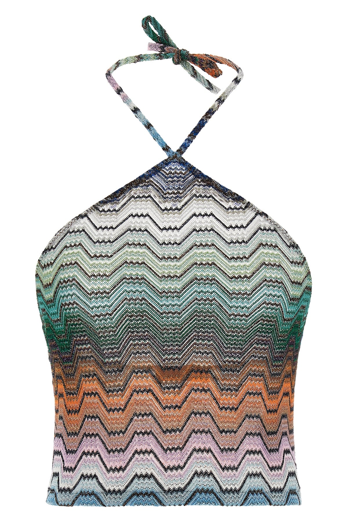 the missoni top captures the essence of luxury knitwear through a bold and refin